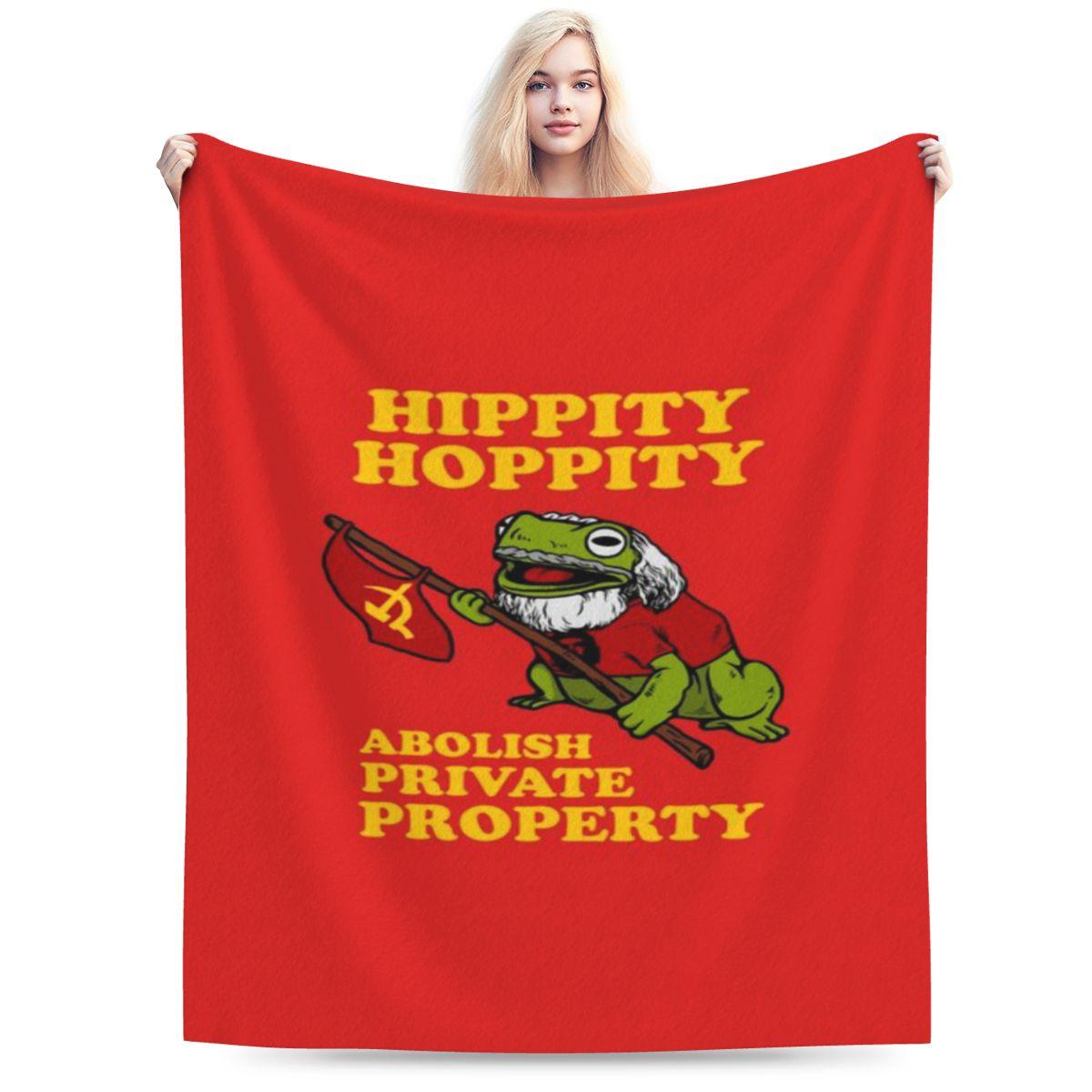 

Hippity Hoppity Abolish Private Property Custom Warm Decorate Home An UltraSoft Micro Fleece Blanket 75x100cm 30x40in