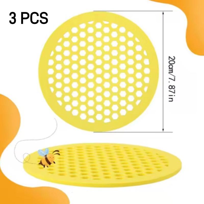 Floating Bee Island-Bee Waterer Bee Insect Drinking Tray Beekeeping Setups Luring Insect Waterer Island Tray For Outdoor Garden