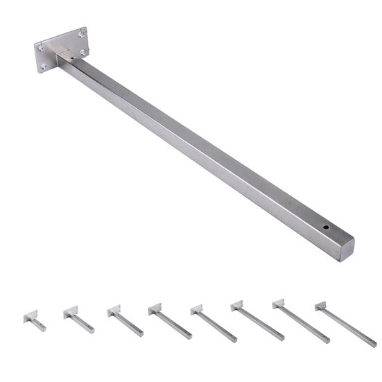 Flytande fäste välgjord starkt lager T-formad väggmonterad hylla för bondgård