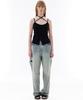 Alikim Evan Sleeveless Top / Black