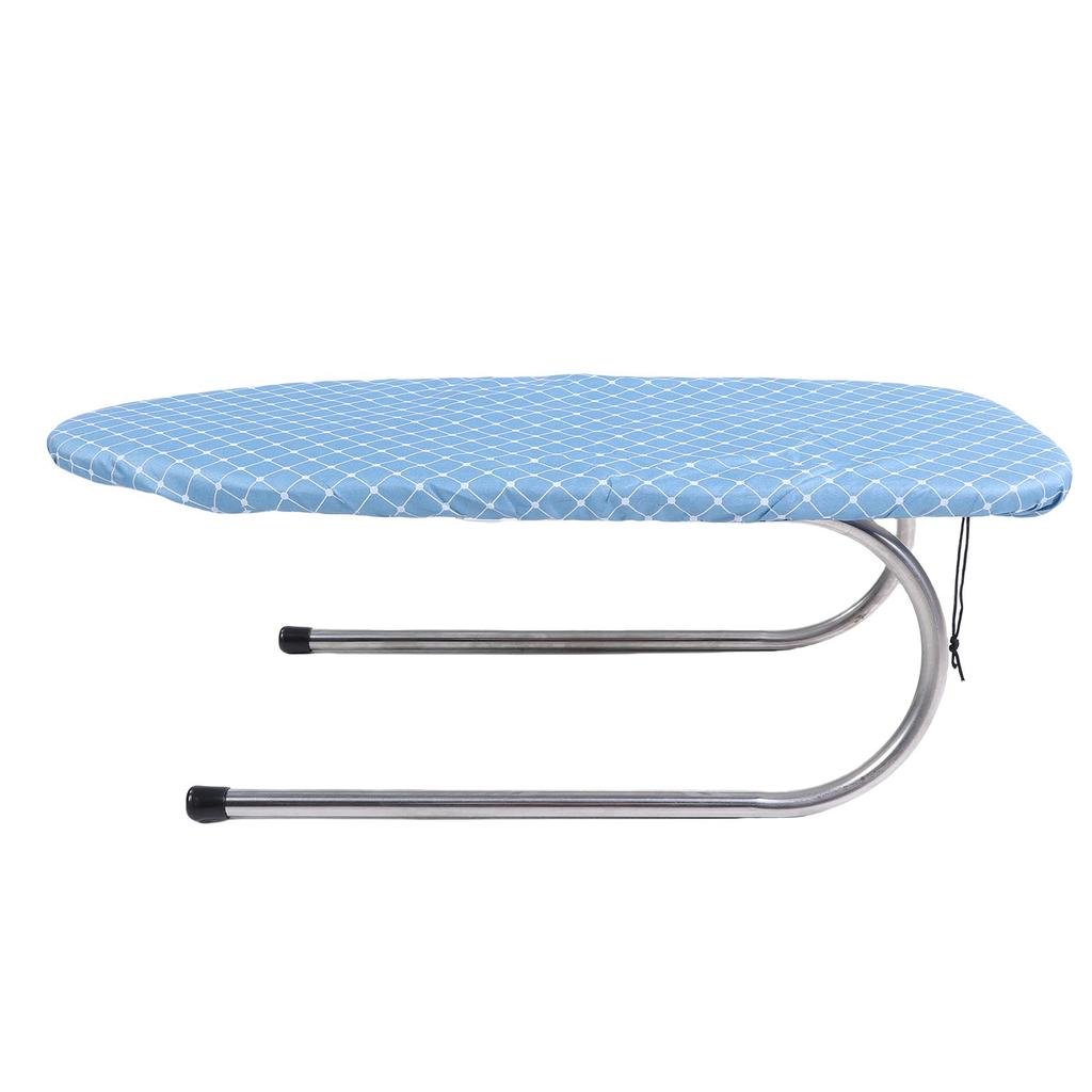 Tischbügelbrett   Faltbares Bügelbrett mit abnehmbarem Bezug für Waschküche, Wohnung, Studentenwohnheim, U-Form