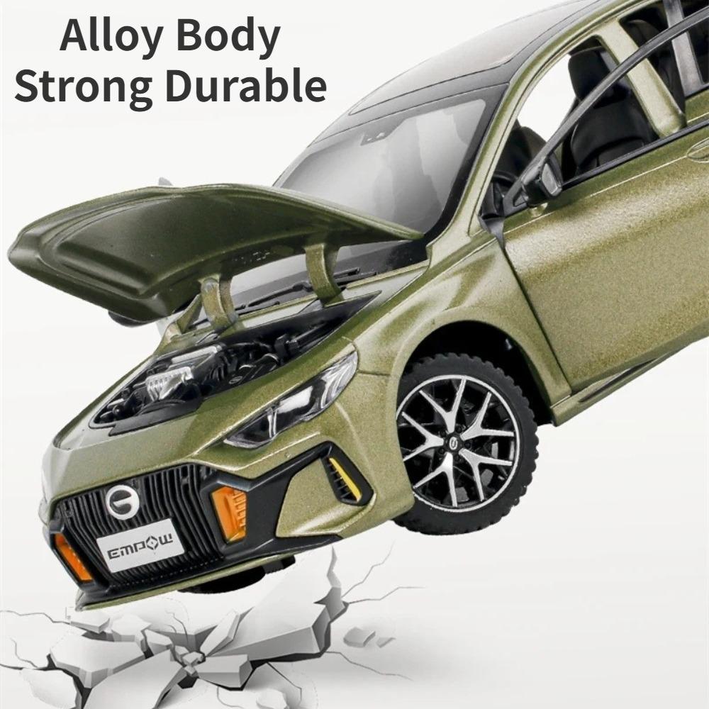 1/24 GAC-motor EMPOW miniatyrstøpt lekebilmodell med tilbaketrekkende lyd og lette leker Kjøretøysmodeller Voksensamling med bursdagsgaver