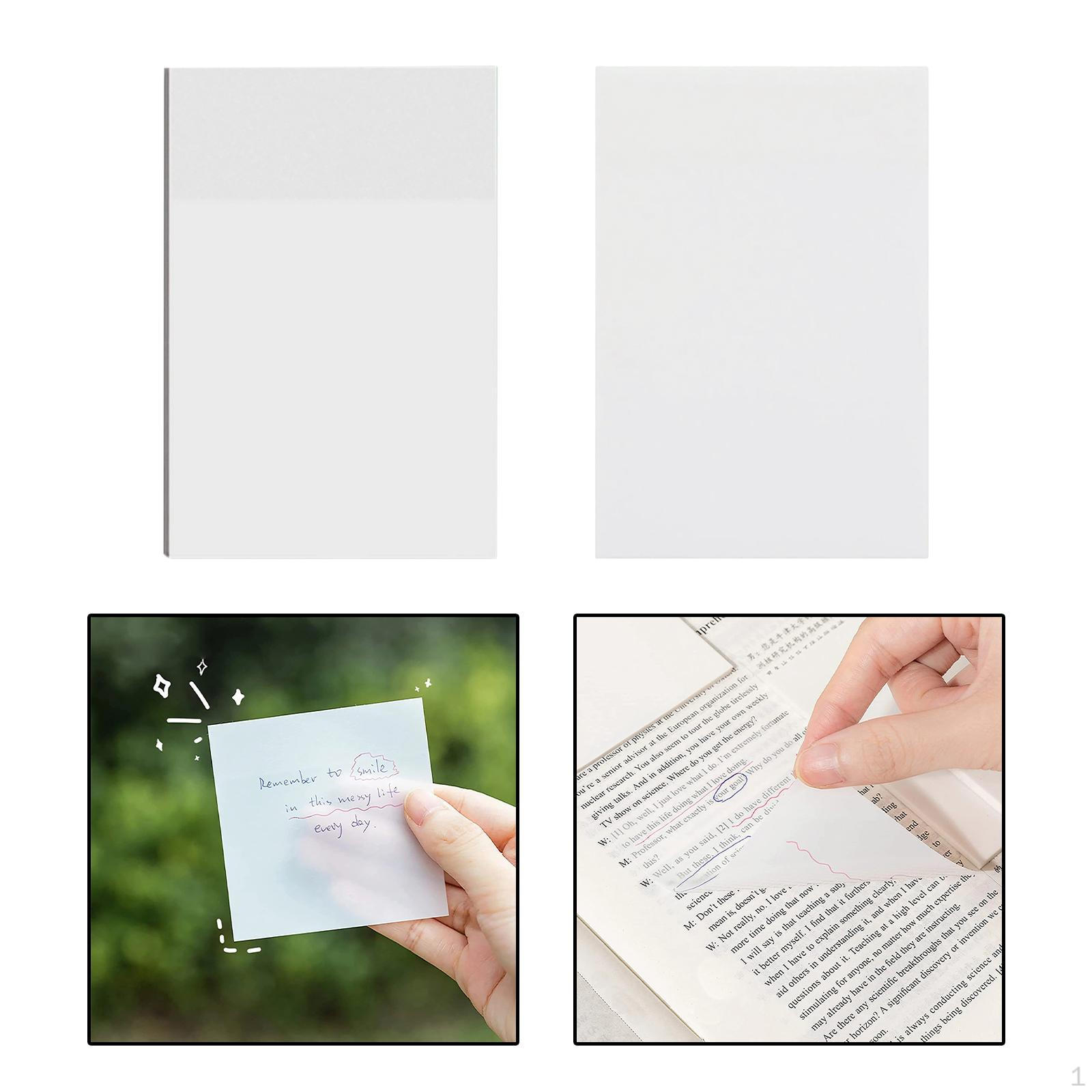 

50 Sheets of Sticky Notes Self- Notepads Time Management Paper Dot Marker Pads for Business S