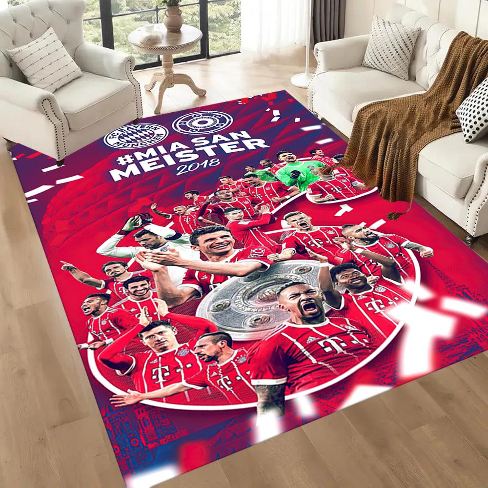 Bayern Munich Floor Mat Design for Game Room Decorate room Entryway Living Rooms Antislip Carpet Office home decor