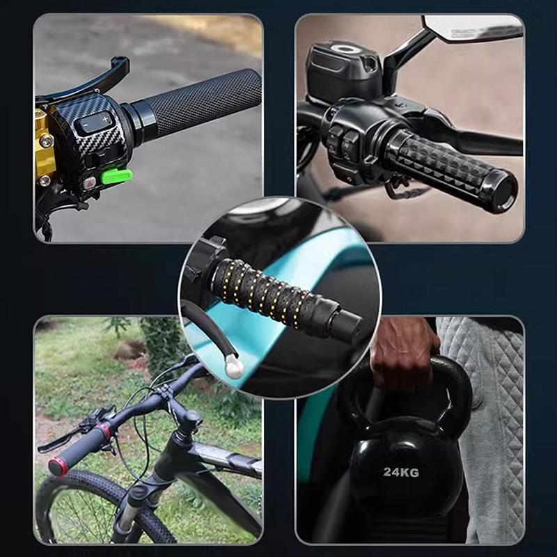 1 Paar Motorrad Lenkerband Rennrad Lenkerband Atmungsaktives Kratzfestes Band Antivibrationsband Strapazierfähige Schutzbänder