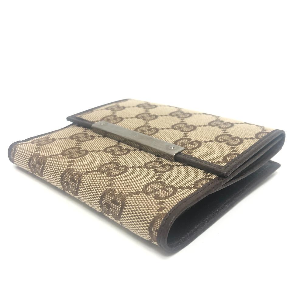 GUCCI 112664 GG logo Folding Wallet Wallet Folded wallet