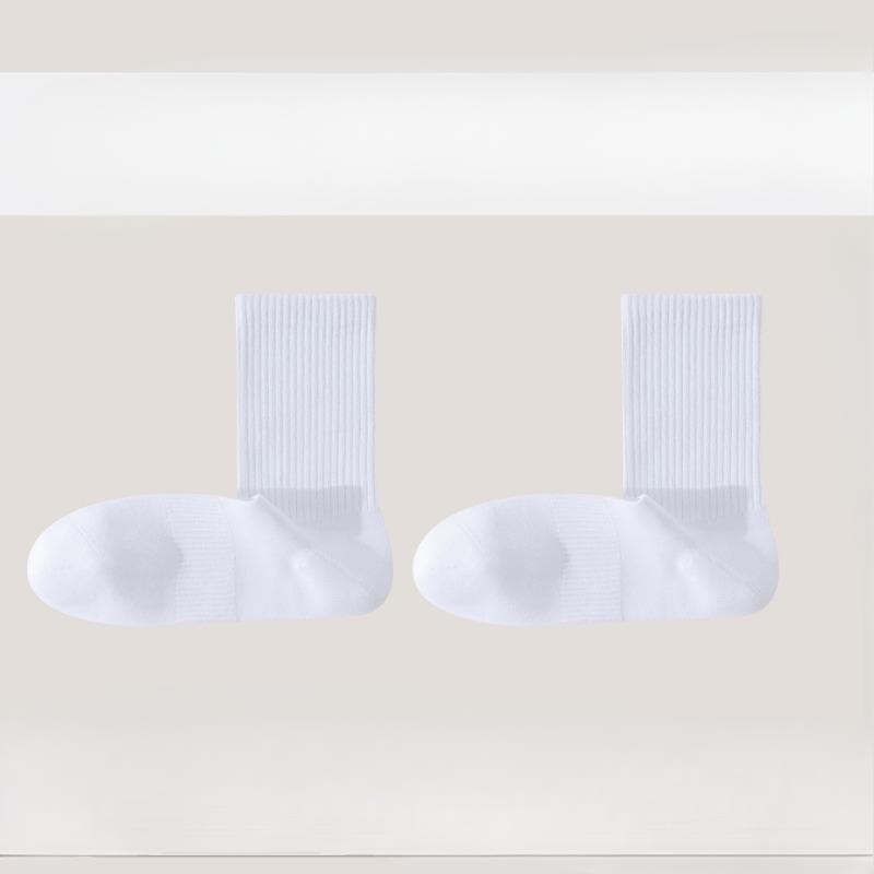 Men's Autumn and Winter Trend Pure Cotton Anti-odor and Sweat-absorbing Sports Long Tube Basketball 90° Right-angle Men's Socks