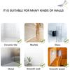 60 Pieces 3D Dragonfly Wall Art Decor Stickers Silver Dragonfly Wall Decoration Window Wall Decals Stickers for Party/Doors/Bedroom Living