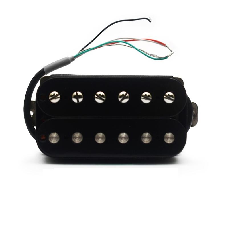 Alnico 3 Magnet Double Coil Guitar Pickup with Warm Rich Tone Electric Guitar Coil Splitting Pickup Guitar Part