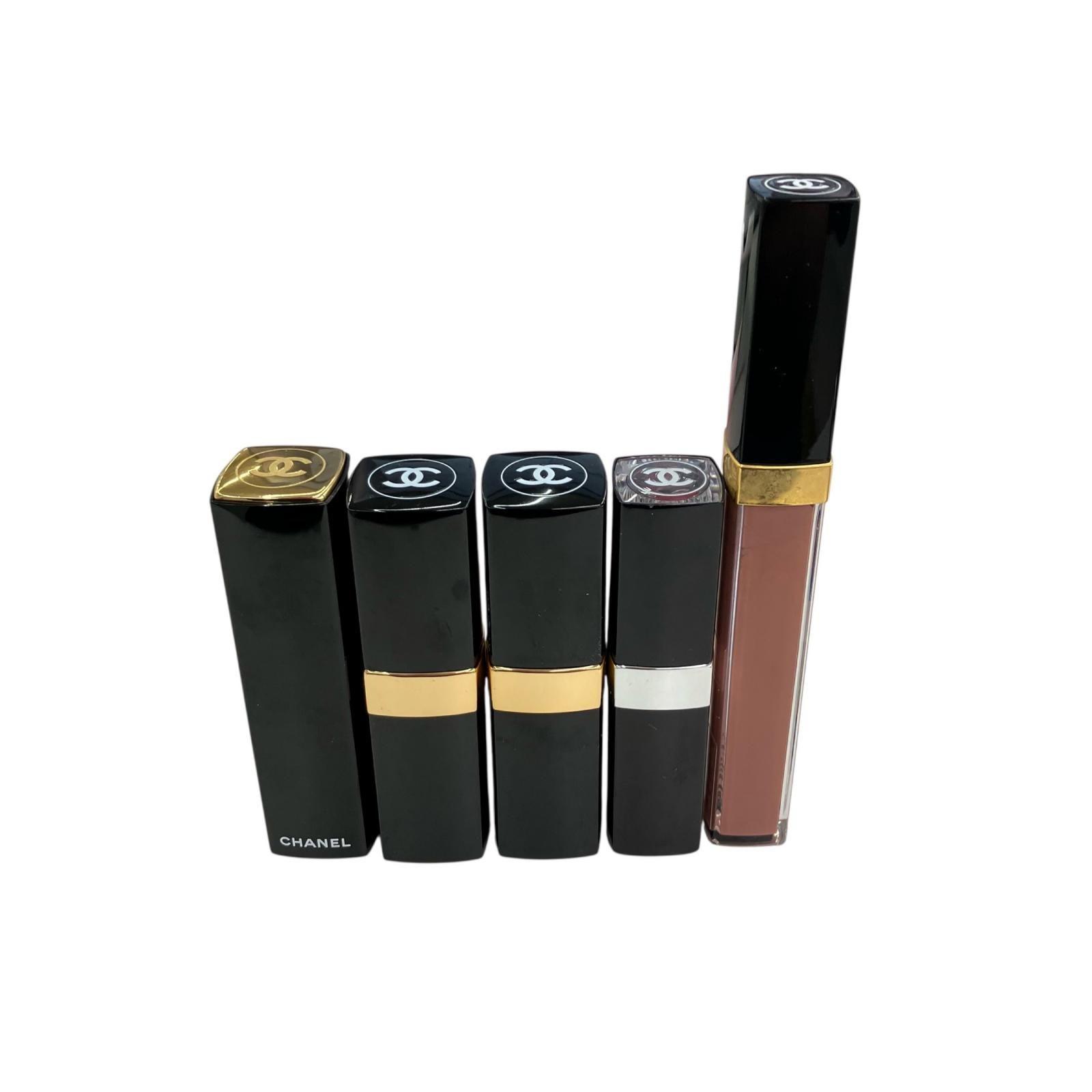 Used 186005 Current condition CHANEL Lip summary ladies 5 items sold in bulk