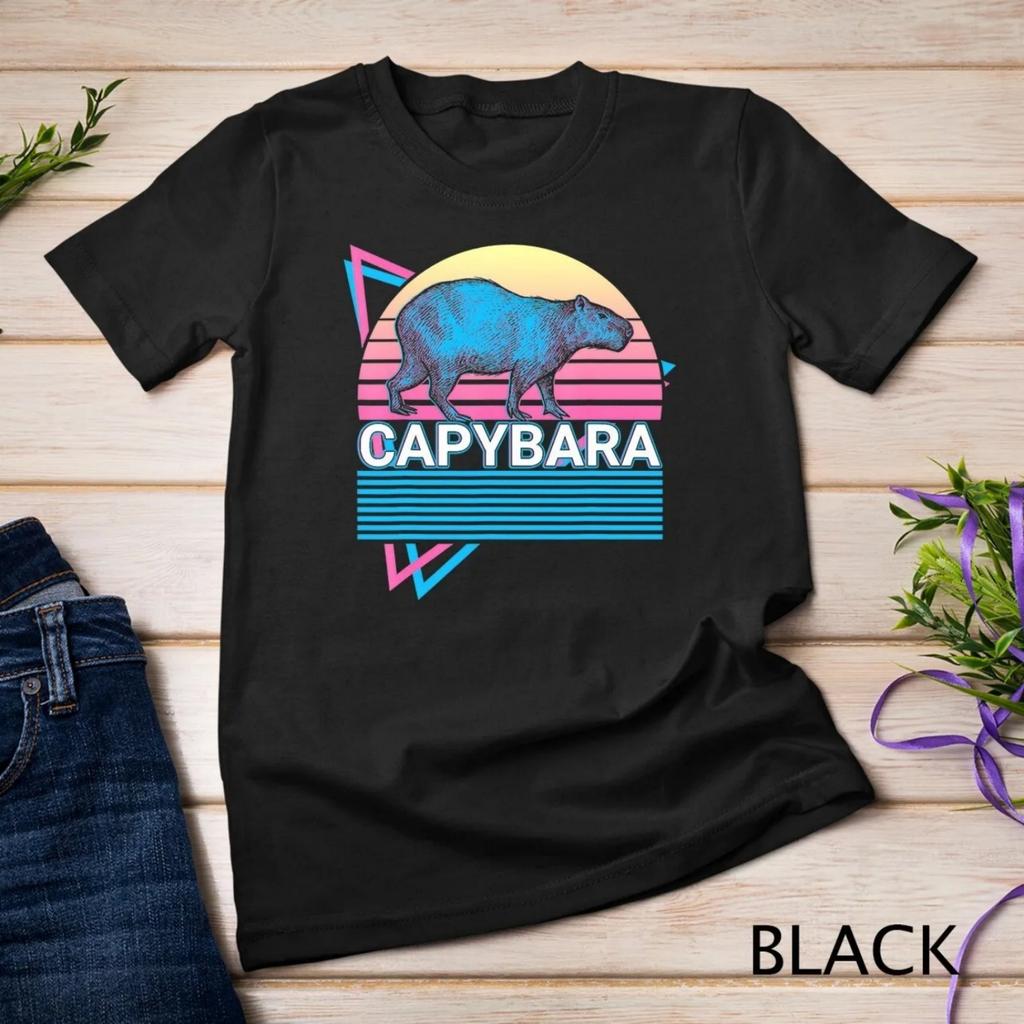 Capybara Retro T Shirt