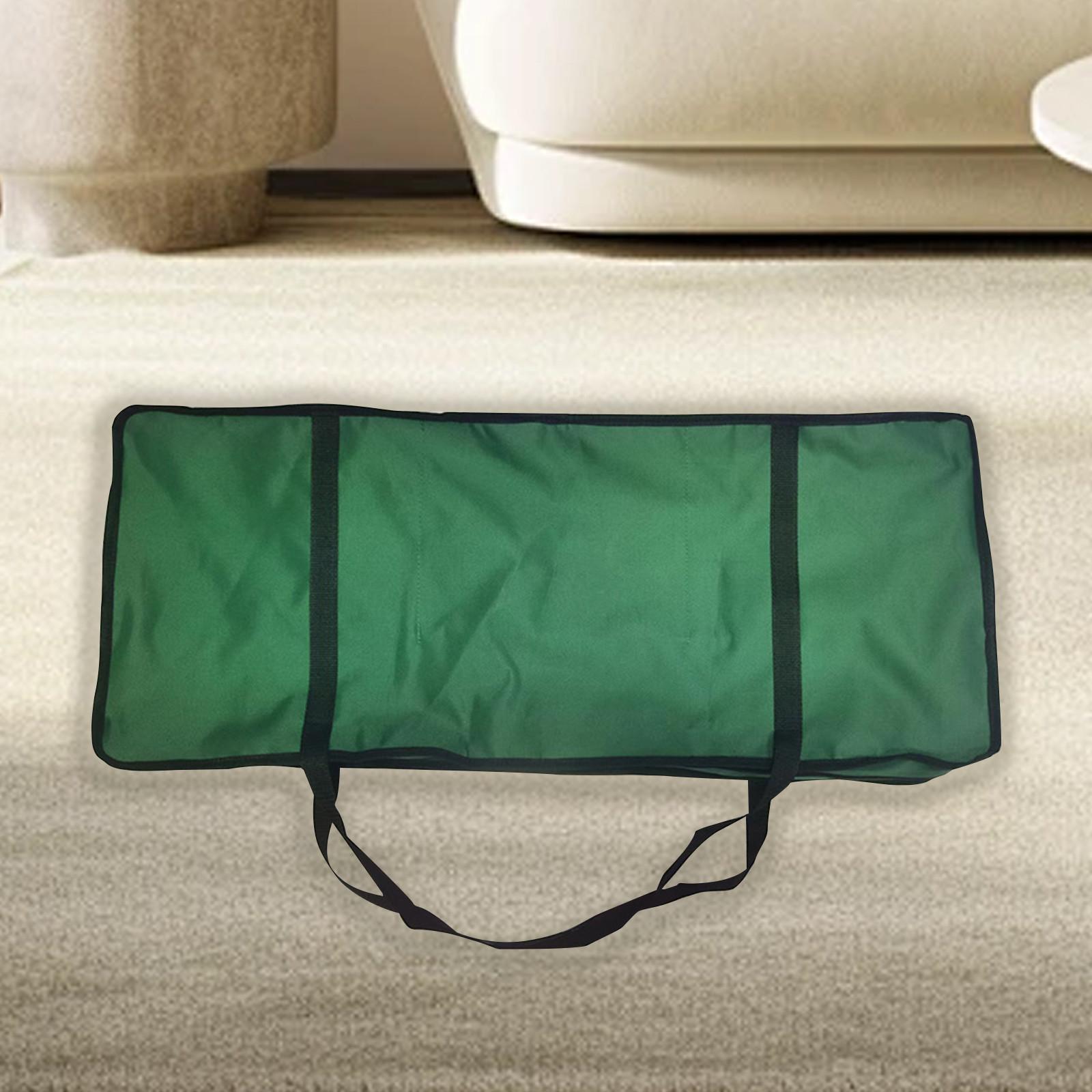 

Сумка для рождественских украшений с принтом рождественской елки Сумка Оксфорд Сумка для хранения цветочной бумажной гирлянды One Size темно-зеленого