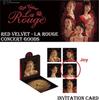 [USED] Red velvet la rouge JOY invitation card
