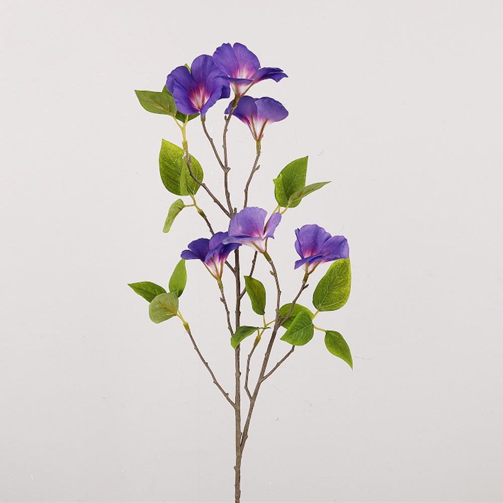 Long Branch Artificial Viola Tricolor Flower Simulation Artificial Greenery  Wedding