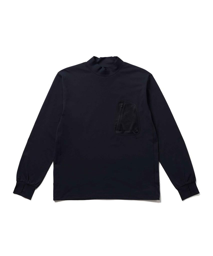 Water Active Long Sleeve BLACK M Long Sleeve Long Unisex Amphibious [Snow Peak] T-Shirt T-shirt Men's Women's