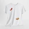 Funny Hotdog Shirt, Hotdog High Dive T Shirt, Minimalist Food Tee, Cute Wiener Dog Tshirt, Funny Snack Graphic Shirt