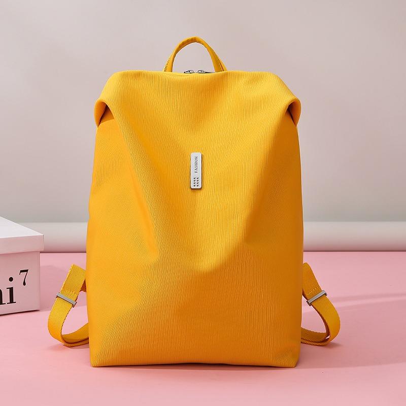 Net Format Backpack Light Air Feeling Large Capacity Travel Sports Backpack Simple Leisure Student Backpack