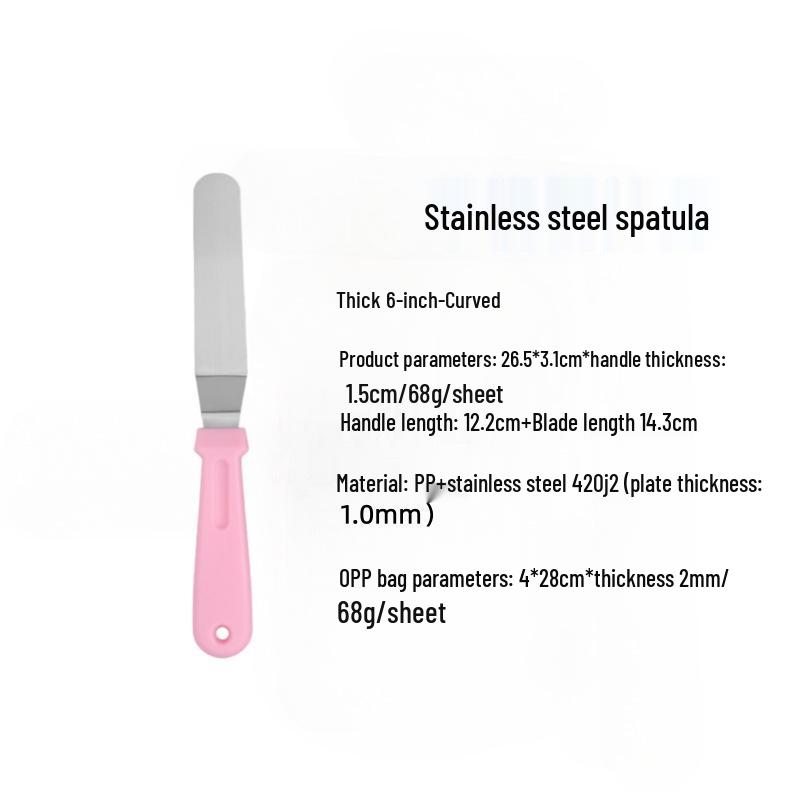 Wheat Straw Spatula & Cake Scraper Set