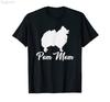 ZX Vintage Pomeranian Dog Dogfather TShirt 100 Cotton Men Women Unisex Hip Hop T Shirts For Gift Size XS5XL