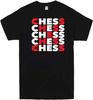 Chess Word Stack Graphic Black T-shirt