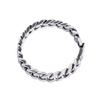 Mezmic 10Mm Figaro Chain 925 Silver Bracelet