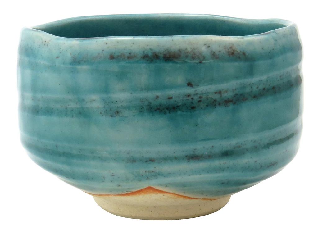 Mino Ware Matcha Bowl, Fresh Green, Made In Japan, 505-15