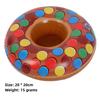 1Pcs Floating Cup Lnflatable Flamingo Beverage Cup Holder Swimming Pool Coaster Floating Device Pink Toy Beverage Holder