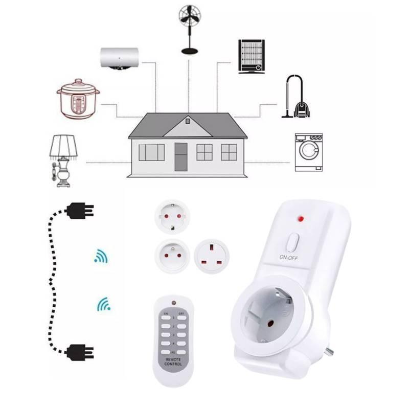 Versatile Smart Remote Control Socket For Home Kitchen With 30m Range And 220v Power