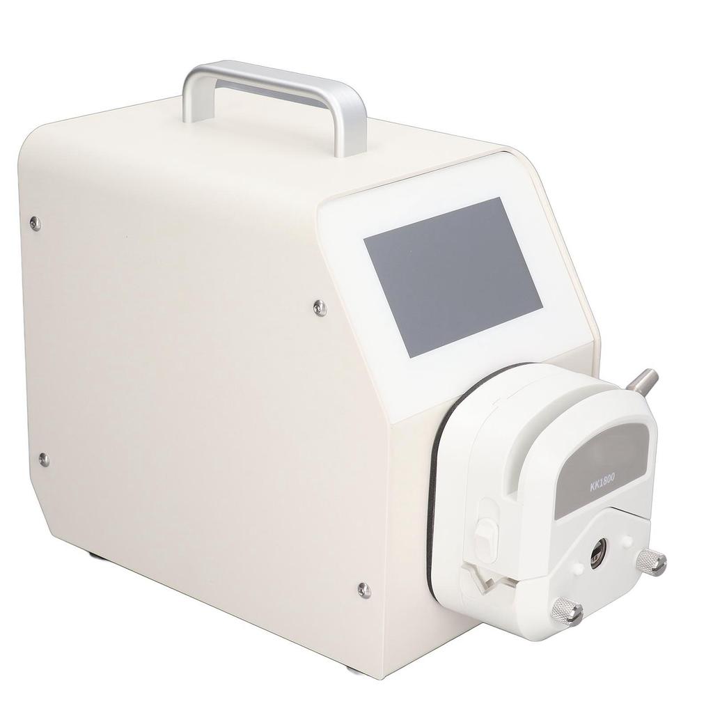 UIP Peristaltic Pump WIFI Large Flow 3 Rotor Pedal Switch Touchscreen Stepper Motor Dosing Pump 100‑240V US Plug