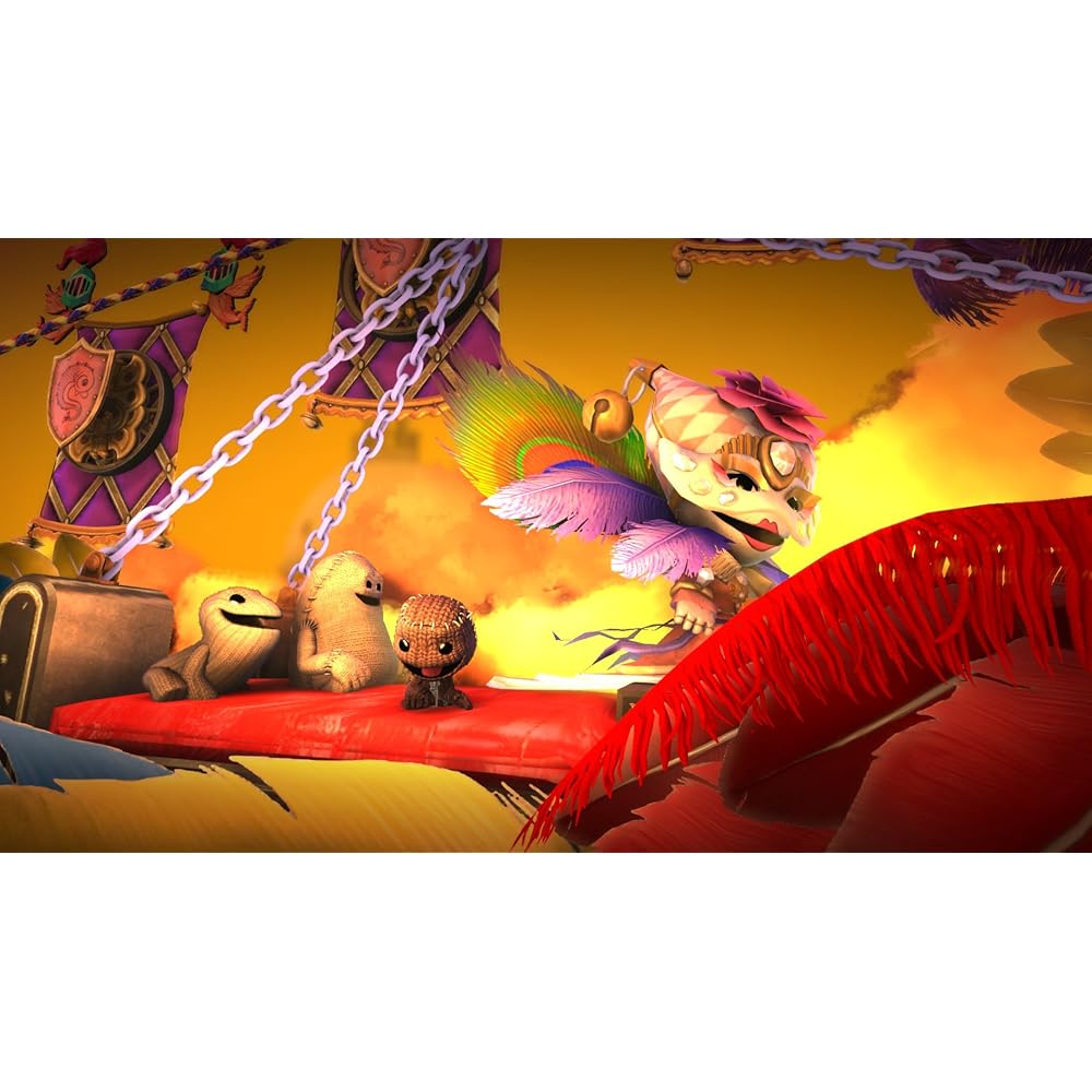 LittleBigPlanet 3 Video Game for PlayStation 4, Adventure Platformer, Family-Friendly Fun