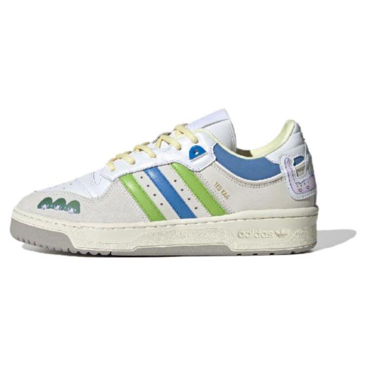 Adidas Originals Yeo Kaa X  Rivalry 86 Low Comfortable Versatile Non-Slip Lightweight Low-Top Sneakers Women Sneakers White IE7336