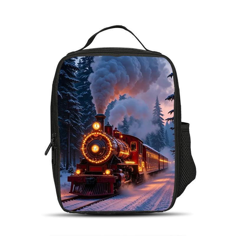Train Ice Pack, Large Capacity, Lightweight and Compact, Printed New Style, Best School Companion for Boys and Girls