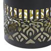 Decorative Solar Light Waterproof Fence Light Metal Solar Powered Outdoor Deck Step Wall Light for Garden Post Patio Backyard Decor