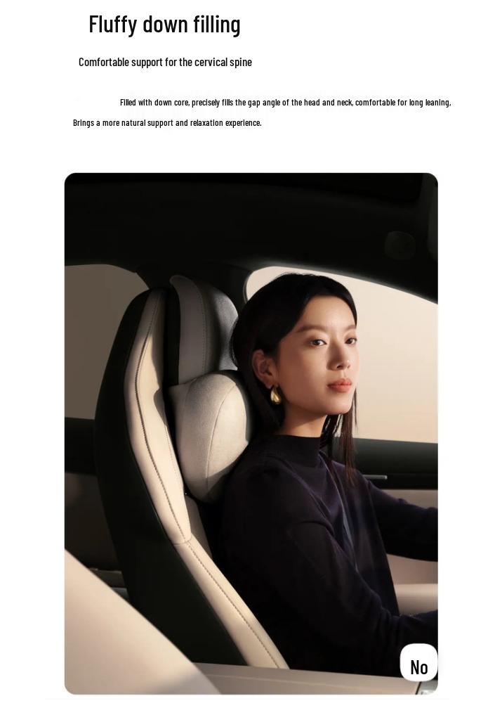 26 Styles New Gen Xiaomi SU7 Magnetic Headrest & Lumbar Pillow: Soft, Comfortable, Second Gen Design