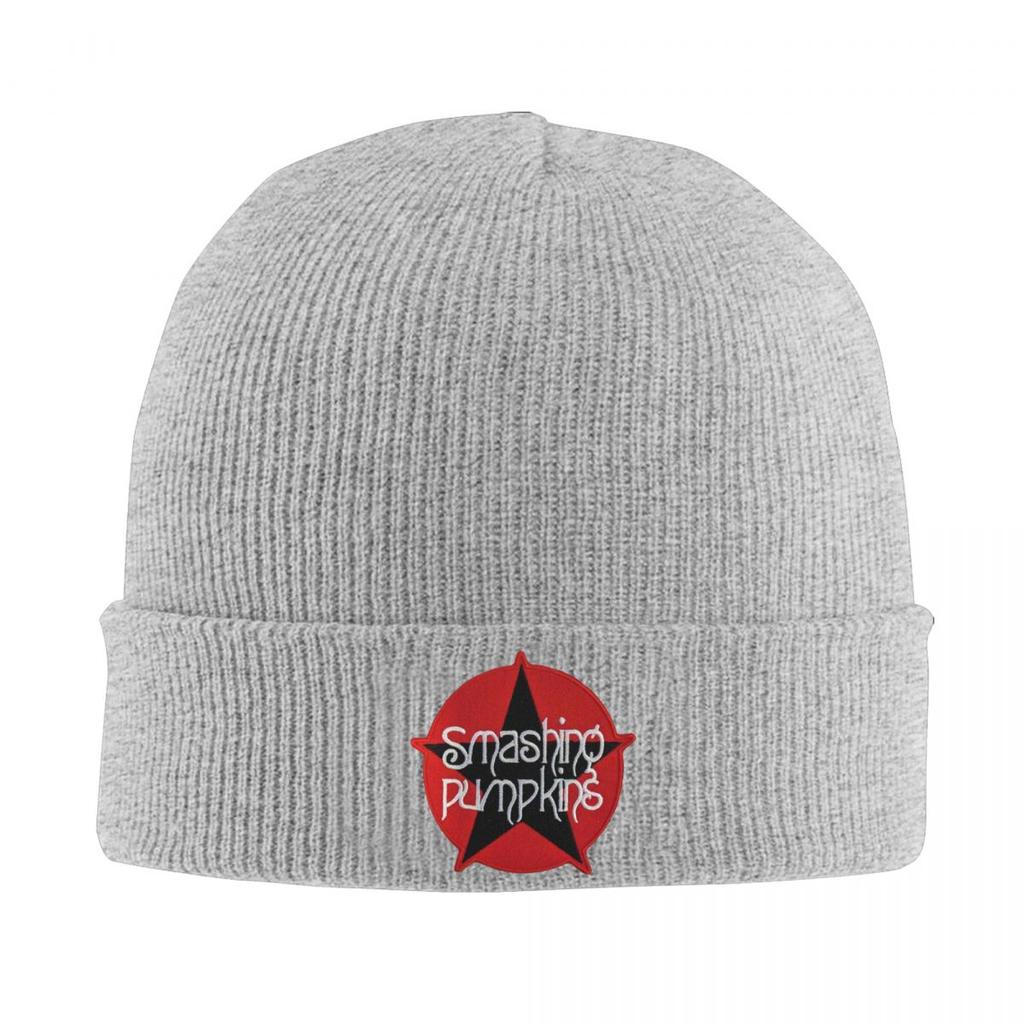 Smashing Pumpkins Warm Knitted Cap Winter Knit Bonnet Hat Skullies Beanies Hip Hop Caps for Unisex