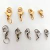 40pcs Stainless Steel Gold Plated Lobster Clasp PLUS Jump Rings for Bracelet Necklace Chains DIY Jewelry Making Findings