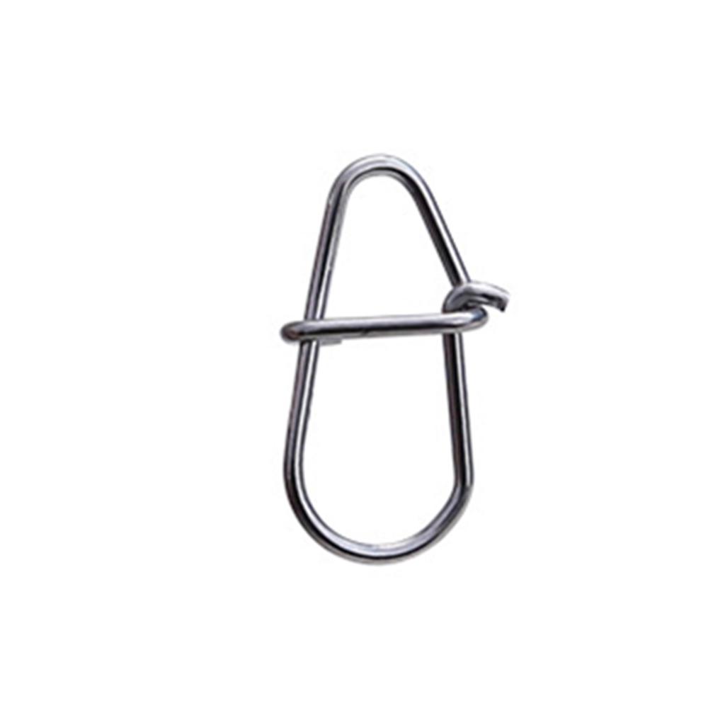 450Pcs Fishing Snap Swivels Stainless Steel Lure Snaps Freshwater Saltwater Boxed for Easy Carry 450pcs Fishing Snaps