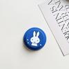 Kawaii Miffy Rabbit Magnetic Phone Stand Matte Circular Cute Cartoon Creative Extendable and Rotatable Phone Stand
