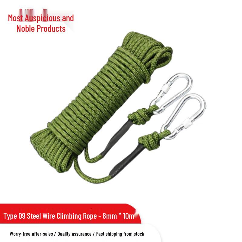 Outdoor Mountaineering Steel Wire Safety Rope