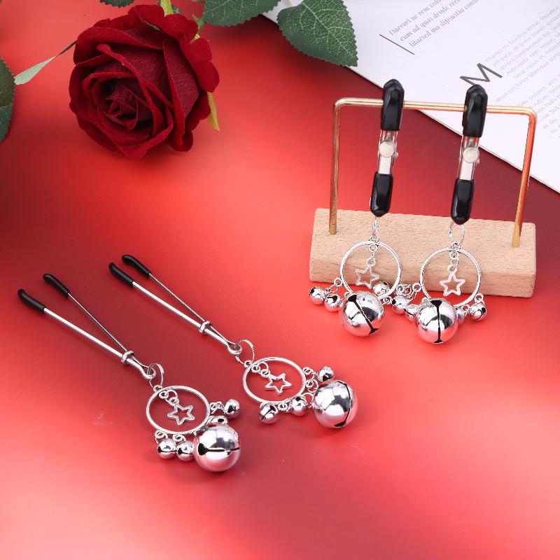 1 Pairs Breast Clip Female Clitoris Clip Couple Sex Toy Massage Stimulation Adult Nipple Training Tool