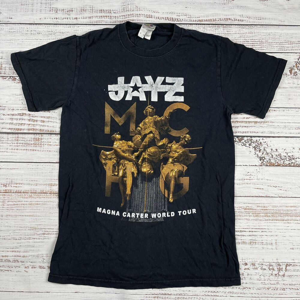 

Черная футболка унисекс Jay Z Magna Carta World Tour 2014