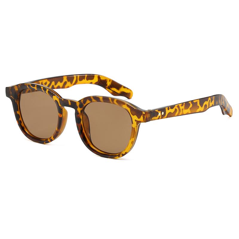 Retro Round Sunglasses Women Men Classic UV400 Sun Glasses Designer Brand Driving Commute Fashion Simple