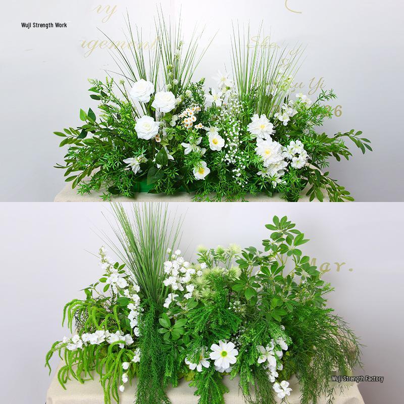 Mori Style Artificial Wedding Aisle Flowers