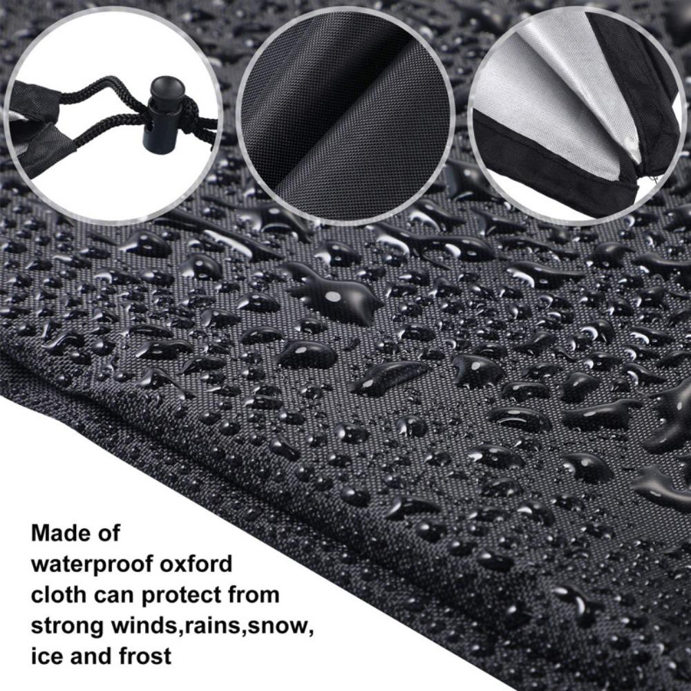 2PCS Car Snow Cover Ice Winter Auto Car Rear View Side Mirror Frost Guard Dustproof Waterproof Side Mirror Rear Cover Protection