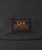 LEE Herringbone Label Ball Cap Charcoal