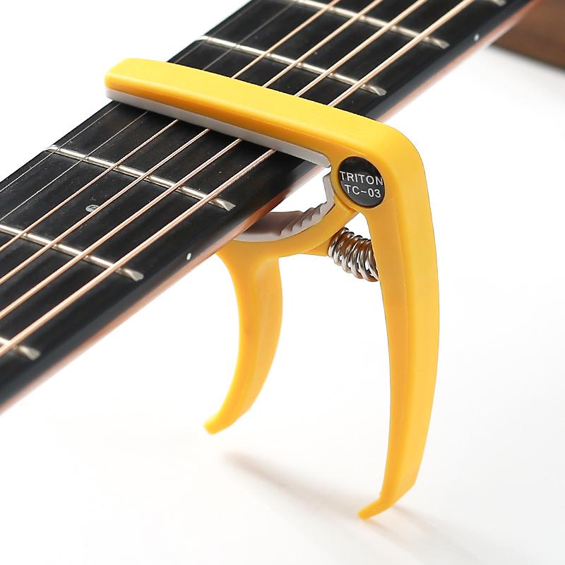 Folk & Electric Guitar Capo with Ukulele Tuner - Acoustic Guitar Accessories