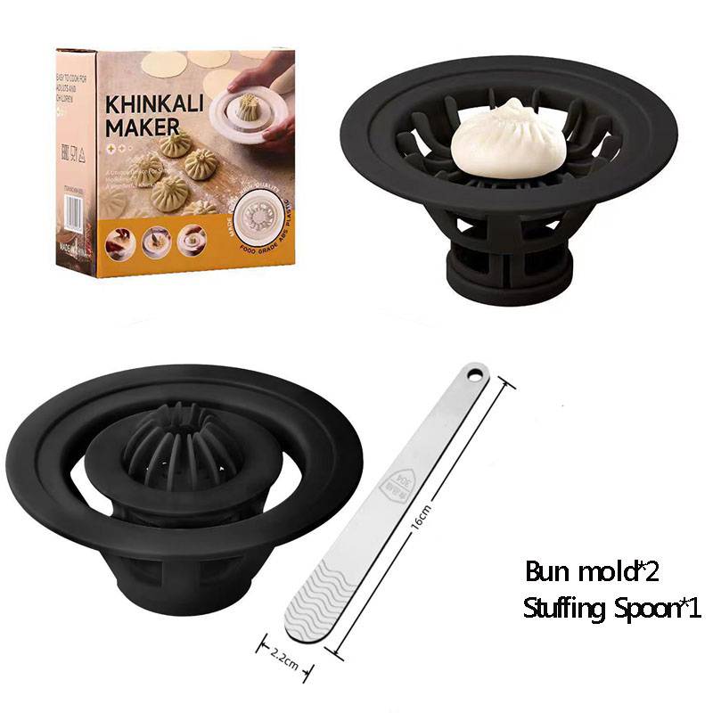 Dumpling Making Mould Flower Shaped Bun & Dumpling Machine Diy Baozi Maker Machine Food Safe Material Handbanary Baozi Bun Mold
