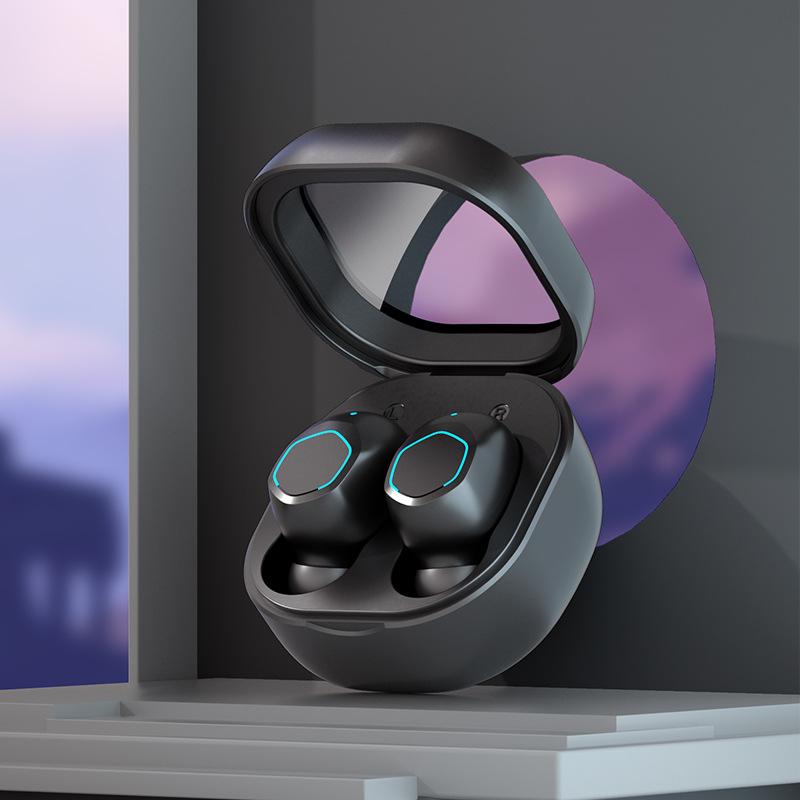 Das neue M21 Drahtloses Bluetooth-Headset 5.3 Mini High Profile Horizontal Transparentes Bluetooth-Headset