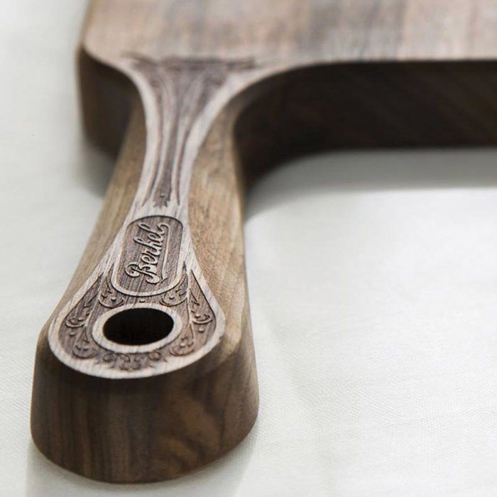 Prkénko na krájení - berkel - volano - dřevo bukové - 395x200x25mm - klasický design