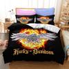 Eagle Motorcycle Series Bedding Three-piece Set